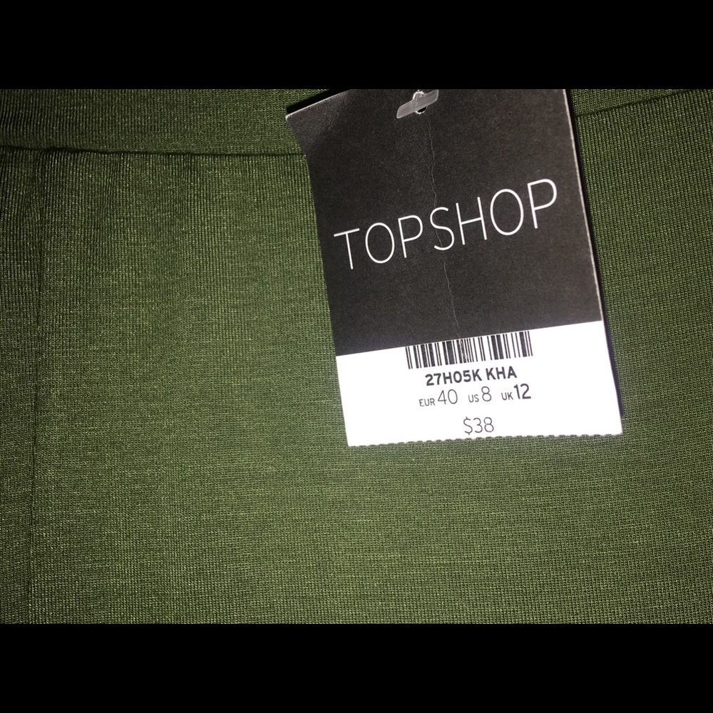 Women’s Topshop Double Slit Maxi Skirt - Picture 4 of 5
